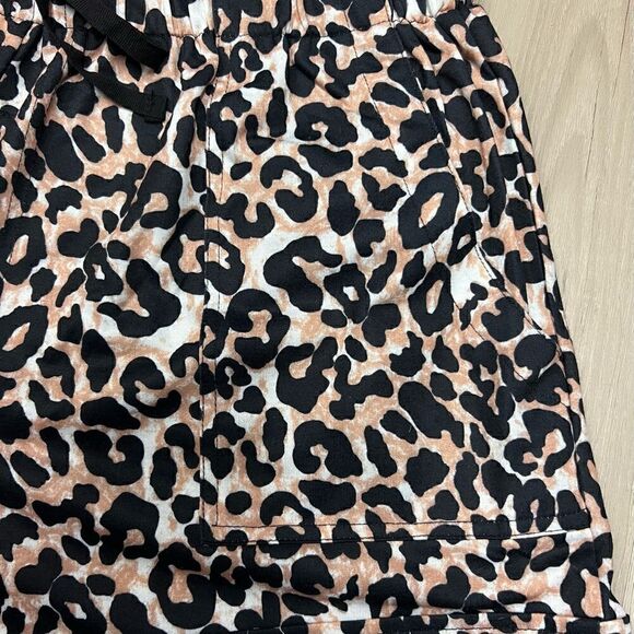 NWOT animal print shorts sz XL drawstring waist by Mosucoirl stretchy - Picture 9 of 16